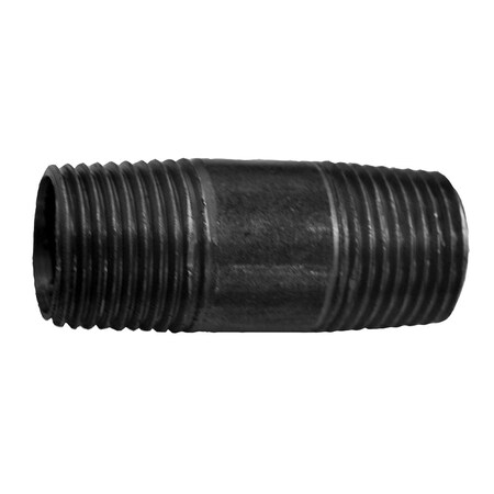 3/8 In. X 2 In. Pipe Nipple Black